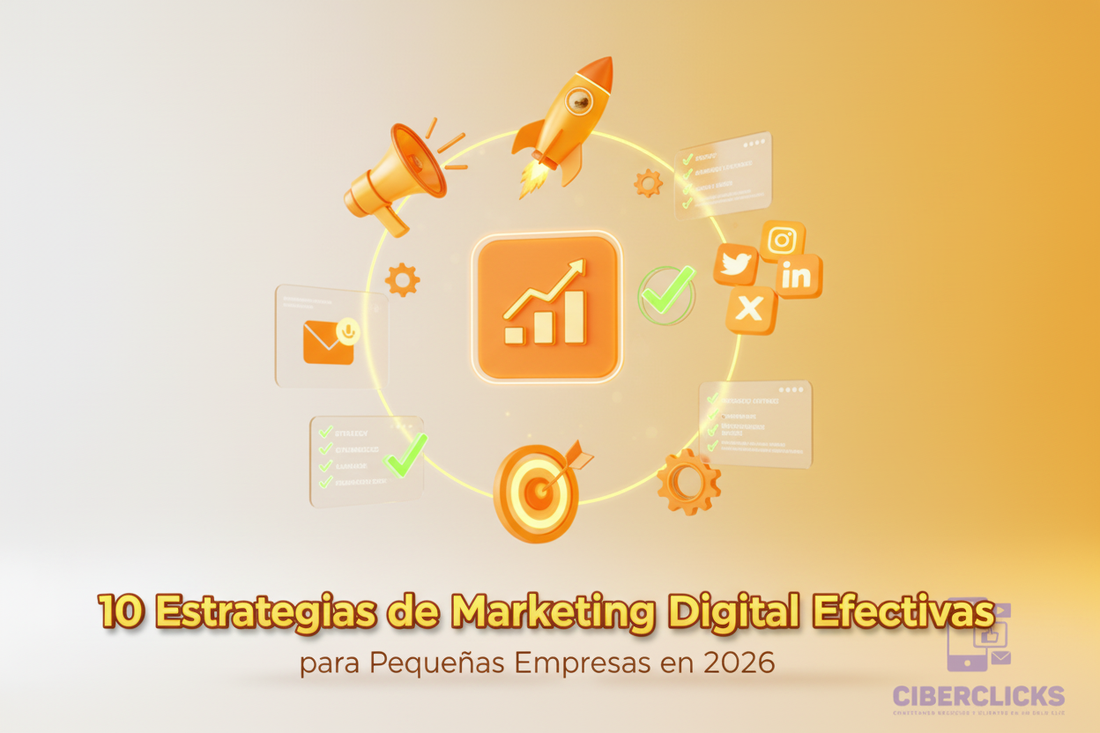 10 Estrategias de Marketing Digital Efectivas para Pequeñas Empresas en 2026