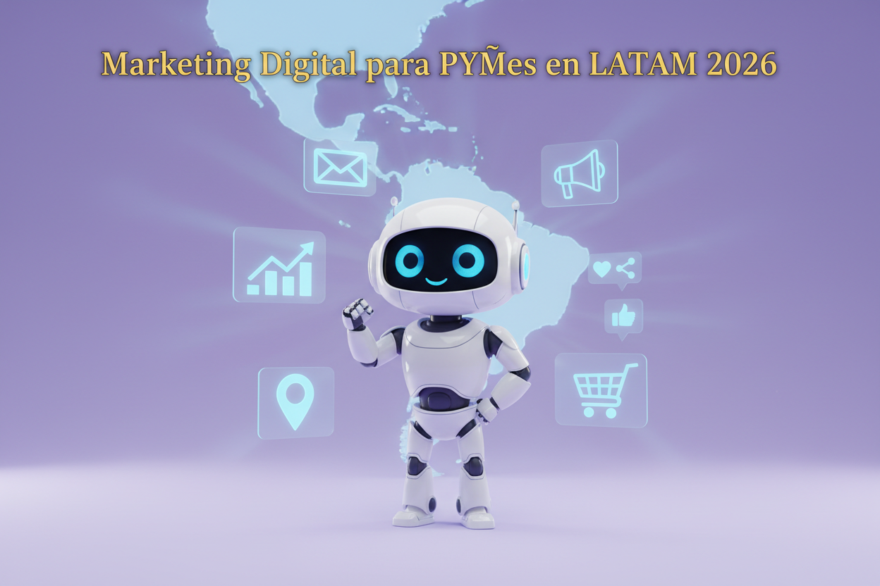 Marketing Digital para PYMEs en LATAM 2026: Guía Completa para Crecer Online