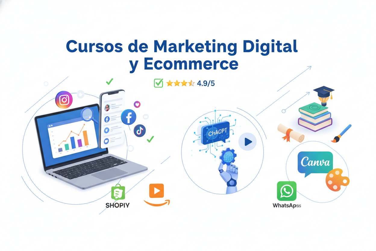 Cursos de Marketing Digital y Ecommerce