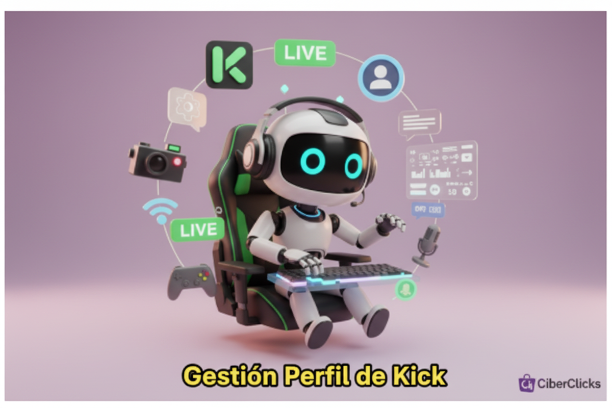 Configuramos tu Perfil de Kick Streaming