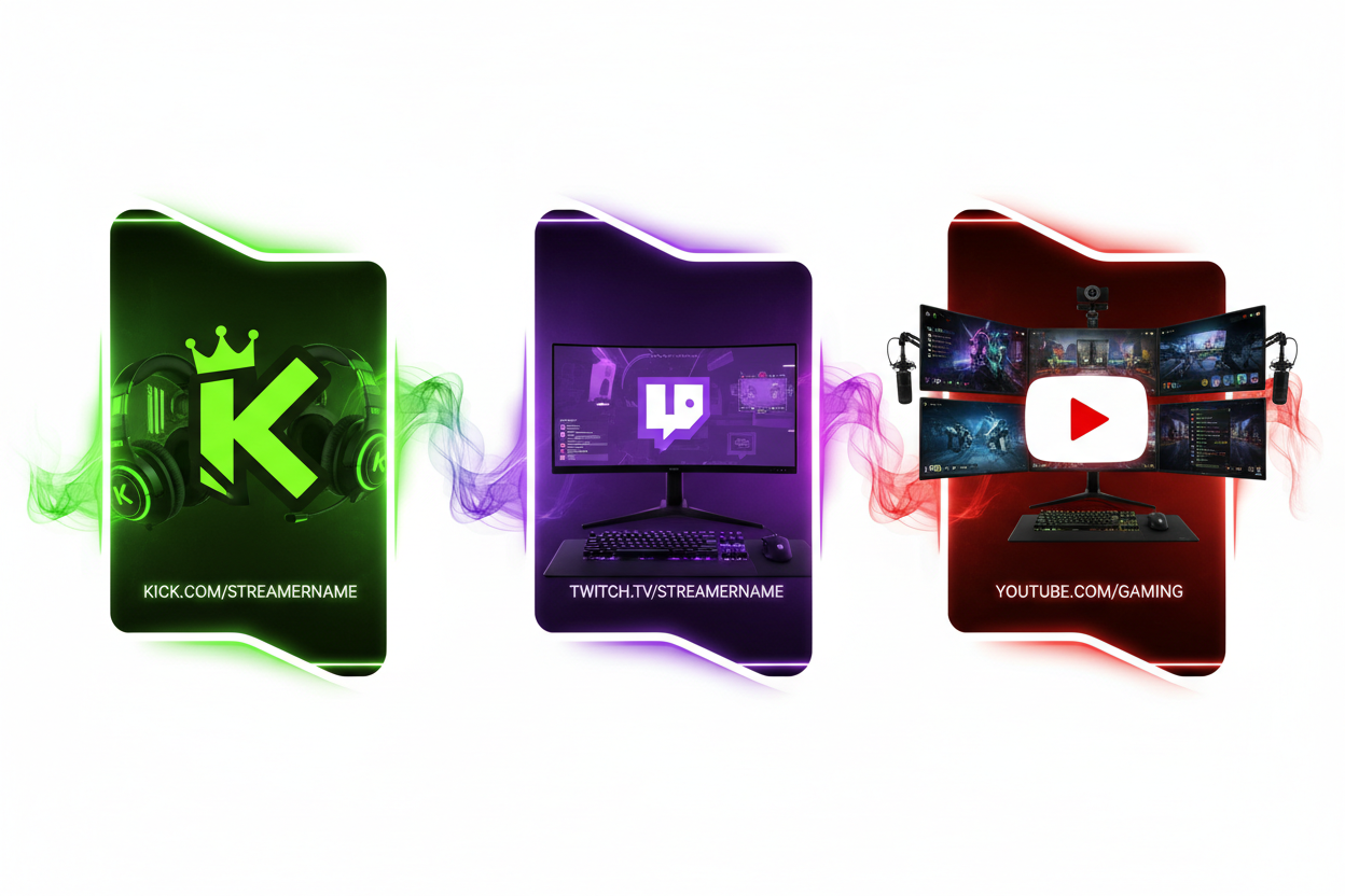 Configuramos tus Plataformas Gamers y de Streaming