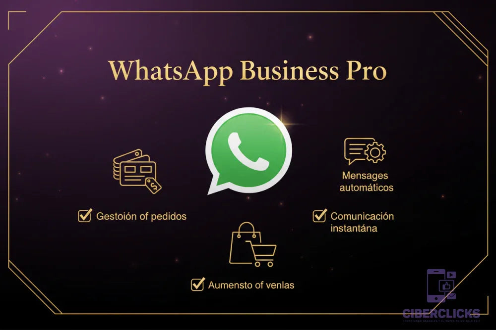 WhatsApp Business Pro - Imagen Promocional