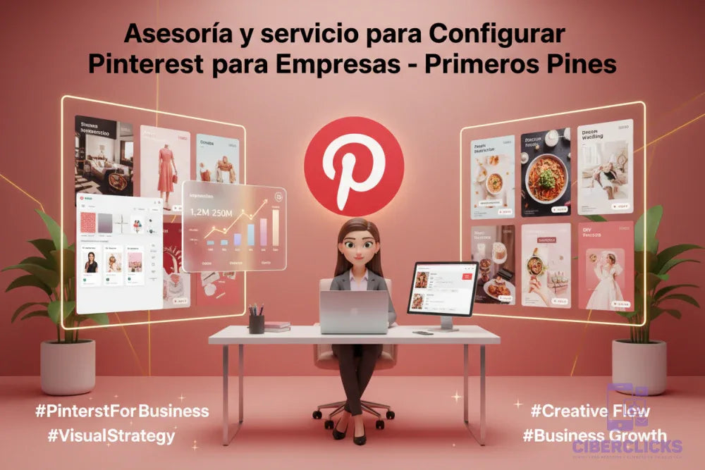 Asesoría y servicio para Configurar Pinterest para Empresas - Primeros Pines