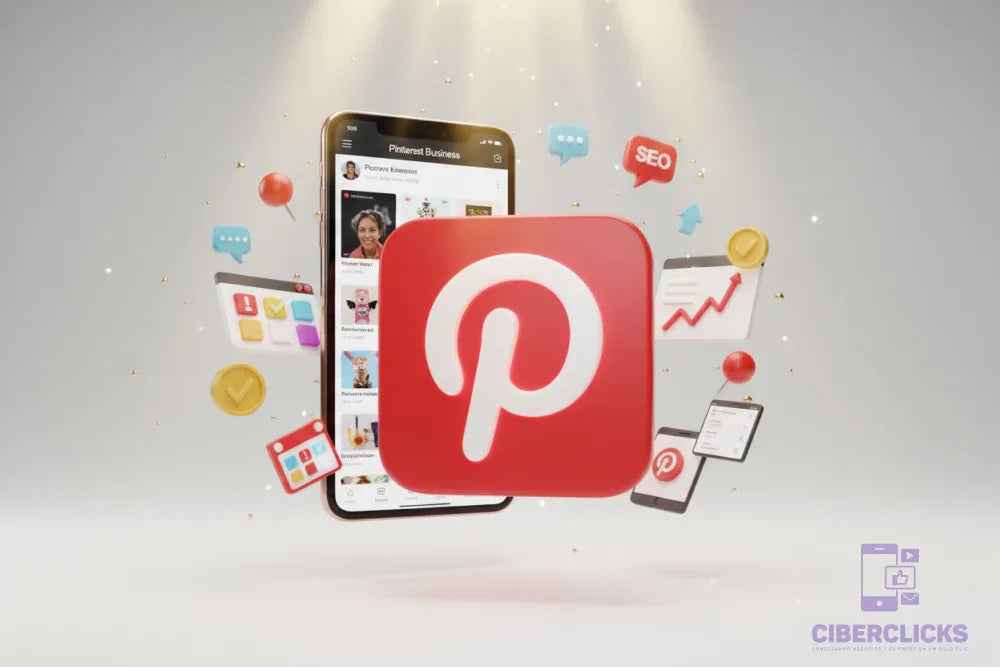 Pinterest Business - Logo Destacado 8K