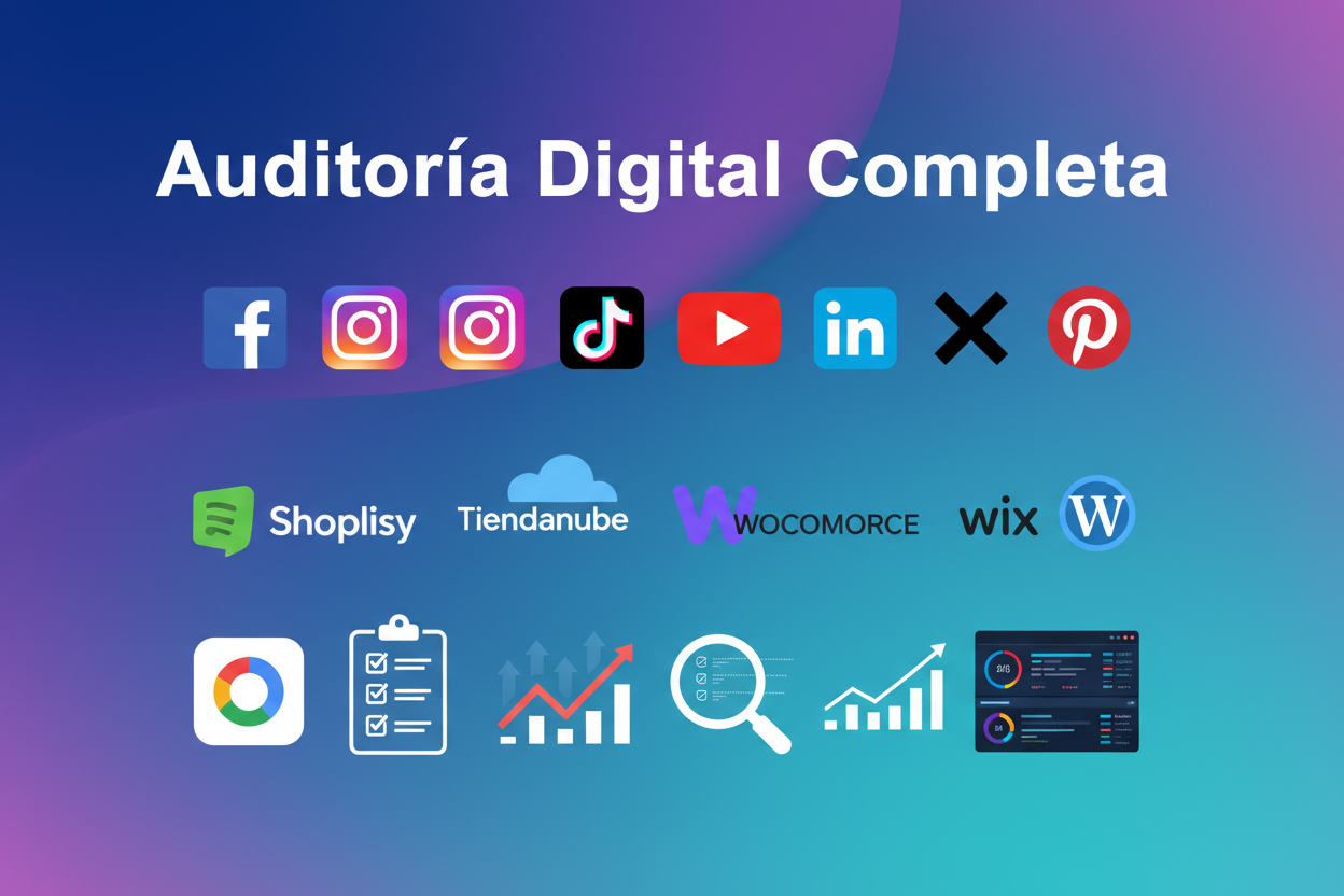 Auditoría Digital Completa - Análisis Profesional + Plan de Acción