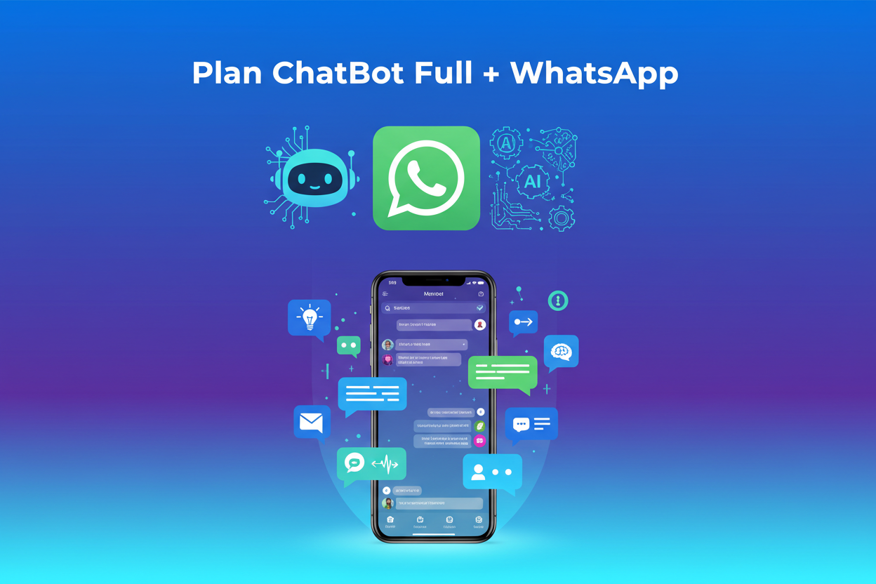 Servicio de Atención Inteligente Full - Tienda + WhatsApp Mensual