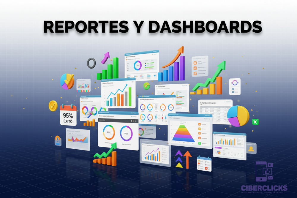 CRM - Reportes y Dashboards 8K