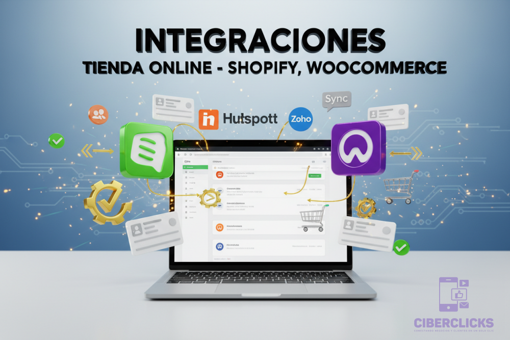 CRM - Integraciones Shopify y WooCommerce 8K