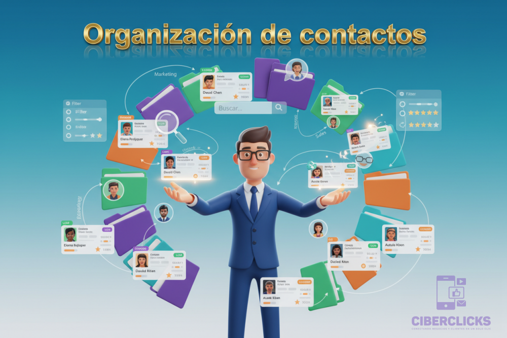 Organización de contactos