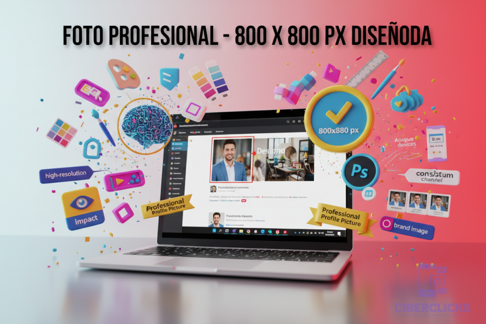 Foto Profesional 800x800 Diseñada 8K