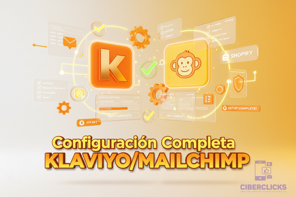 Configuración Completa Klaviyo/Mailchimp