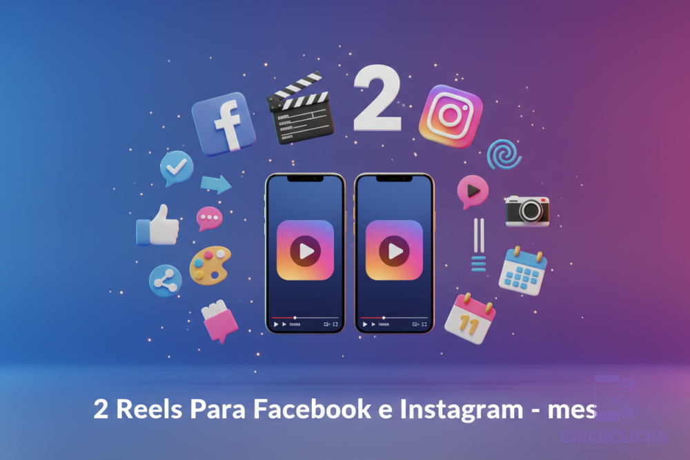 2 Reels Para Facebook e Instagram - mes