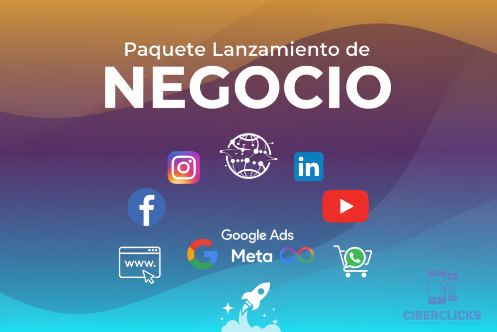 Configuración Paquete Lanzamiento de Negocio - Todo lo Necesario para Empezar
