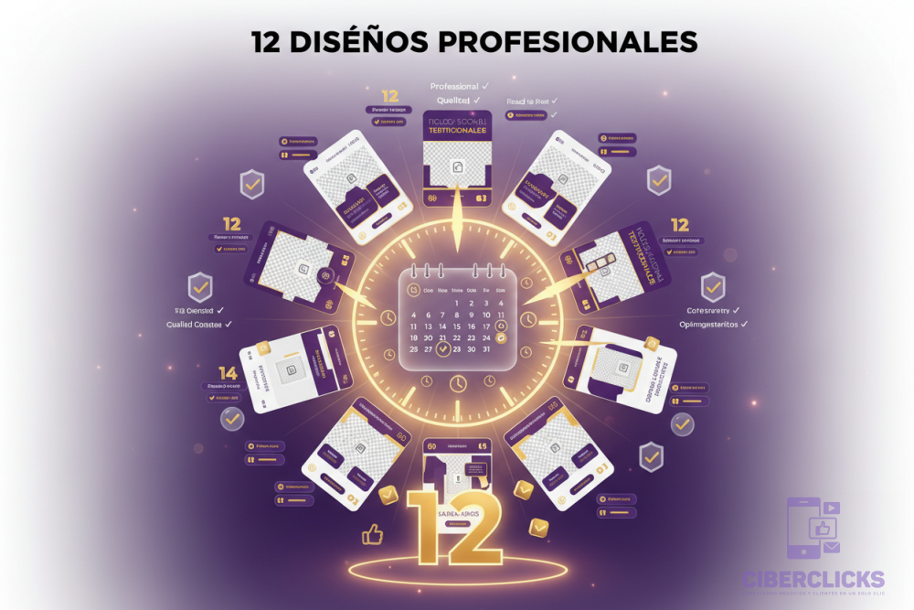 12 diseños profesionales