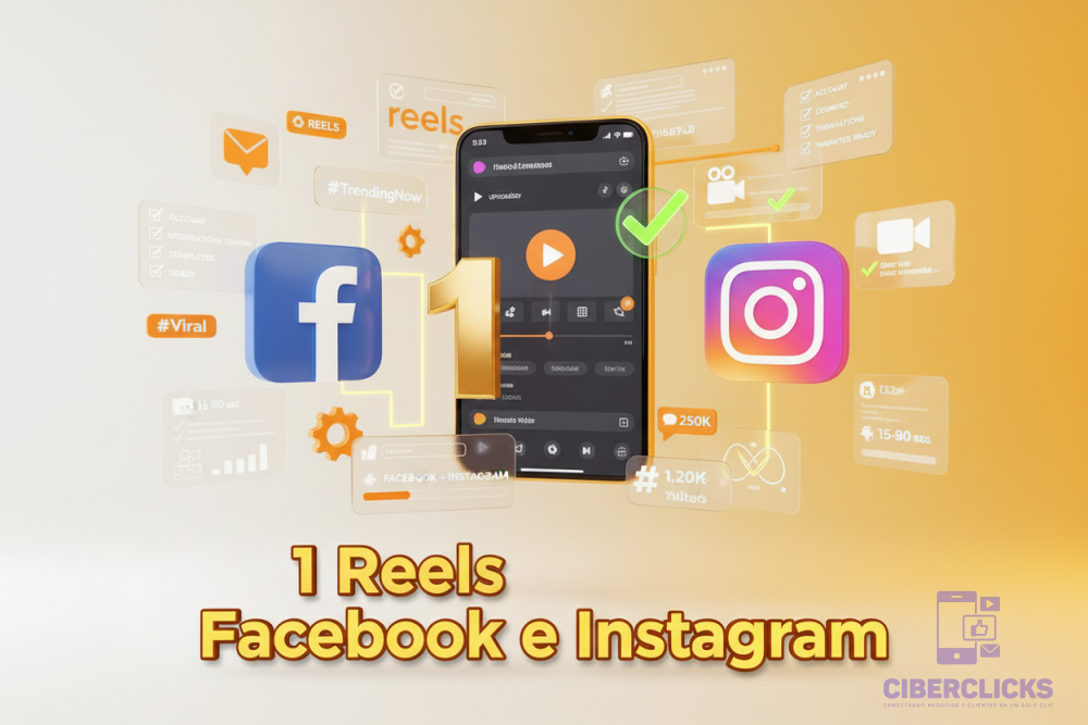 1 Reels Facebook e Instagram
