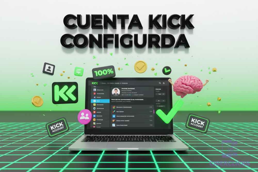 Cuenta Kick Configurada 8K