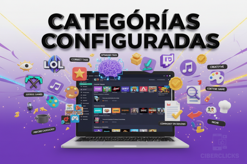 CATEGORÍAS CONFIGURADAS 8K