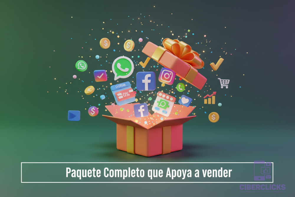 Paquete Completo que Apoya a vender