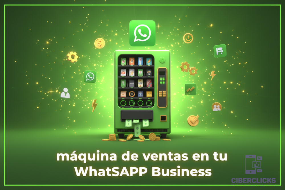 máquina de ventas en tu WhatsApp Business