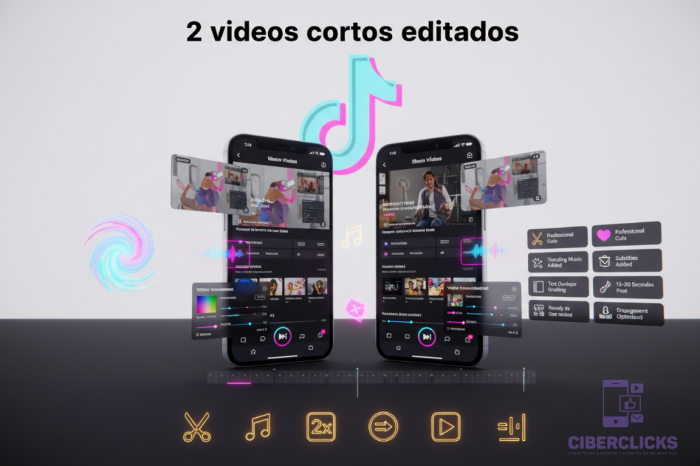 2 videos cortos editados