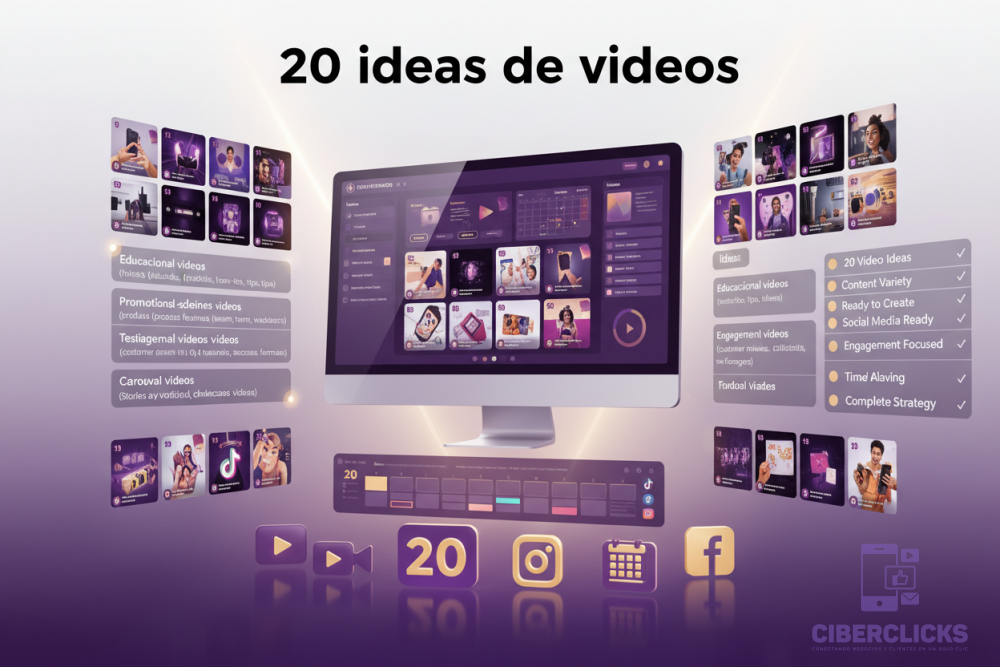 20 ideas de videos