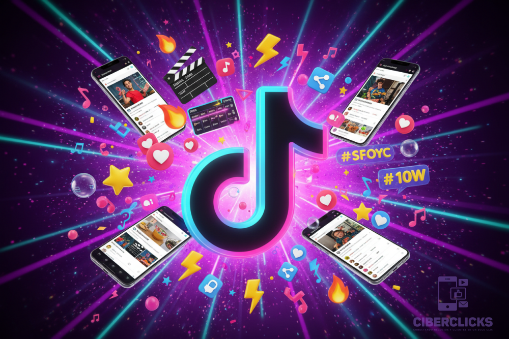 TikTok para Negocios - Promocional Viral 8K