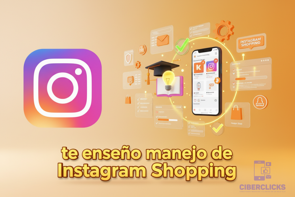te enseño manejo de Instagram Shopping