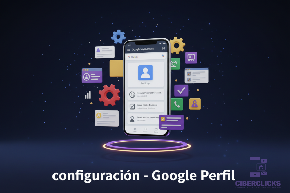 configuración - Google Perfil