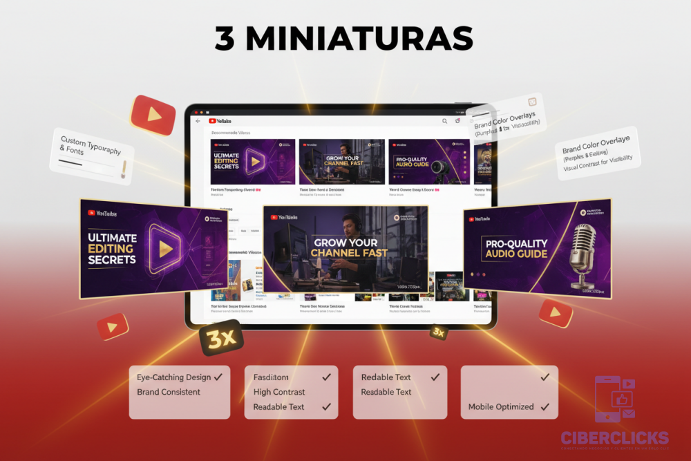3 miniaturas