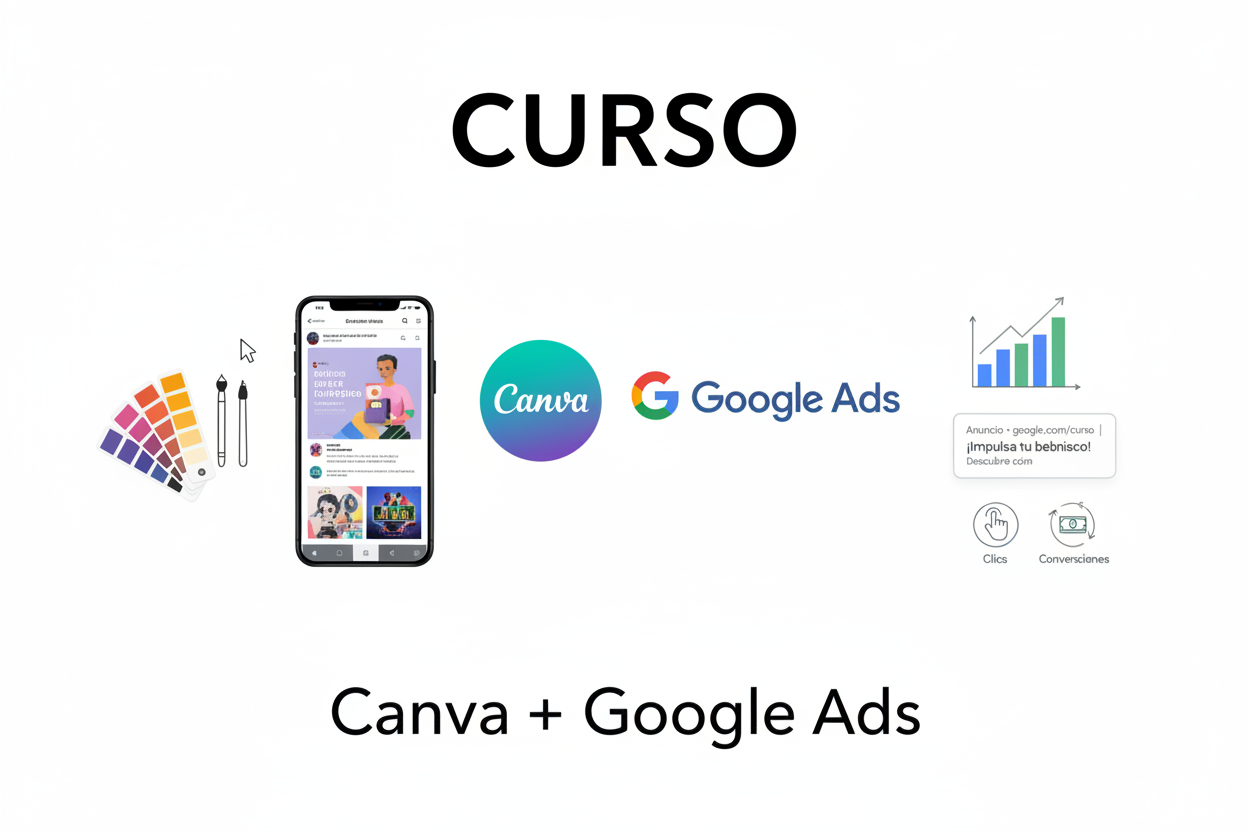 Curso de Manejo de Canva y Google Ads