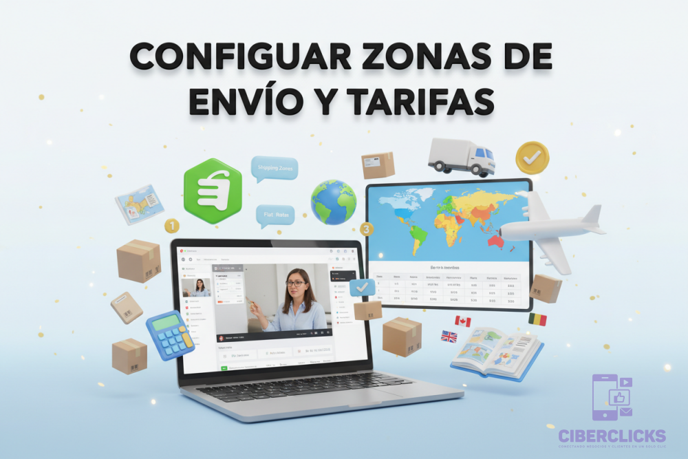 Configurar Zonas de Envío y Tarifas 8K