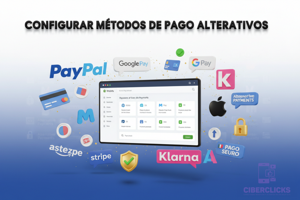 Configurar Métodos de Pago Alternativos 8K
