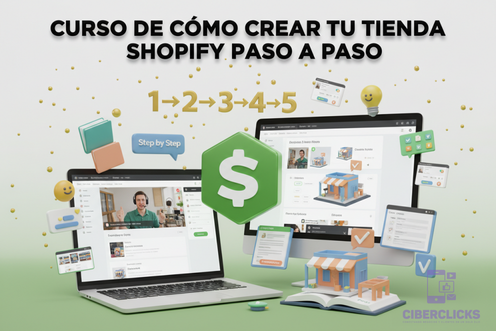 Curso Crear Tienda Shopify Paso a Paso 8K