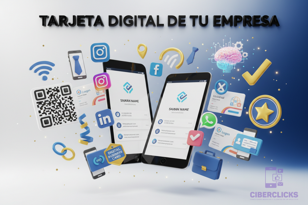 Tarjeta Digital de tu Empresa 8K