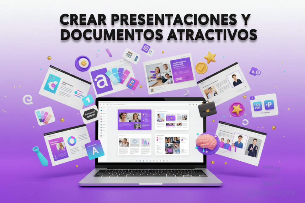 Crear Presentaciones y Documentos Atractivos 8K