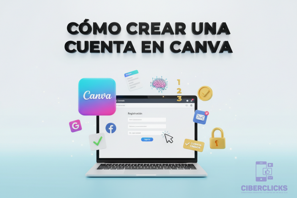 Cómo Crear una Cuenta en Canva 8K