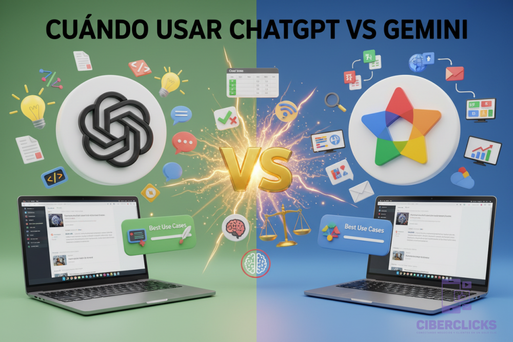 ChatGPT vs Gemini con Logo Real 8K