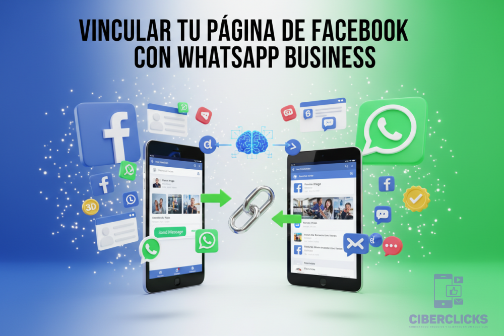 Vincular Facebook con WhatsApp Business 8K