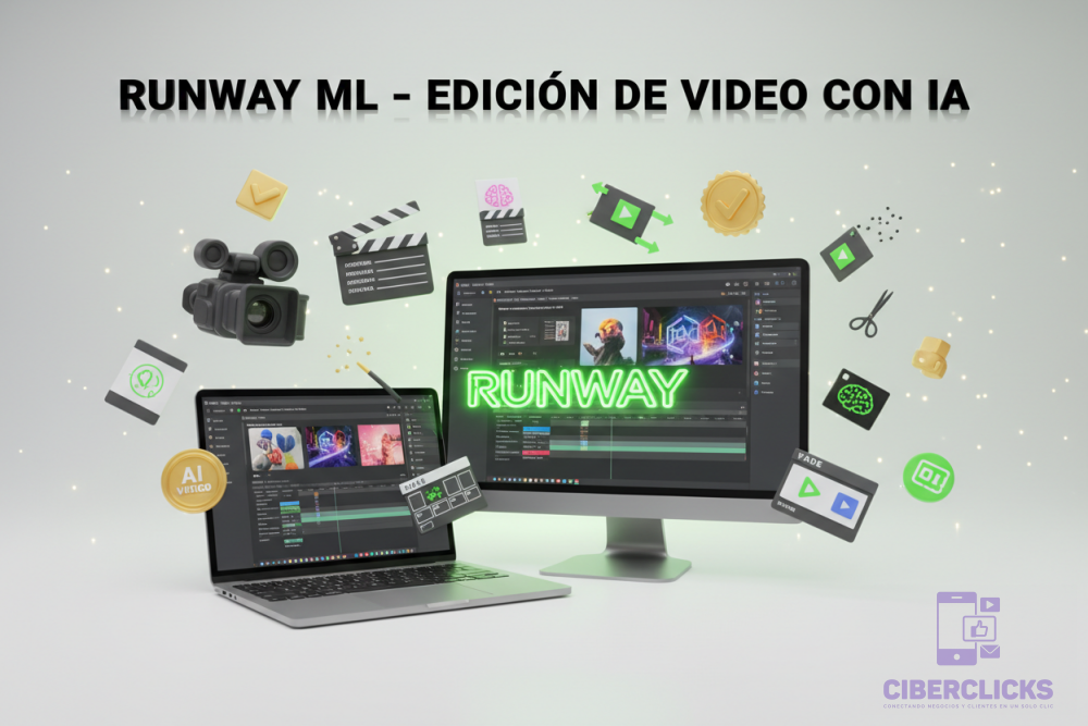 Runway ML Edición de Video con IA 8K