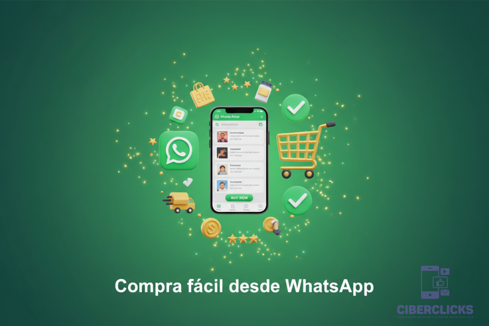 Compra fácil desde WhatsApp