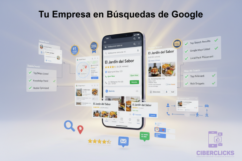 Tu Empresa en Búsquedas de Google