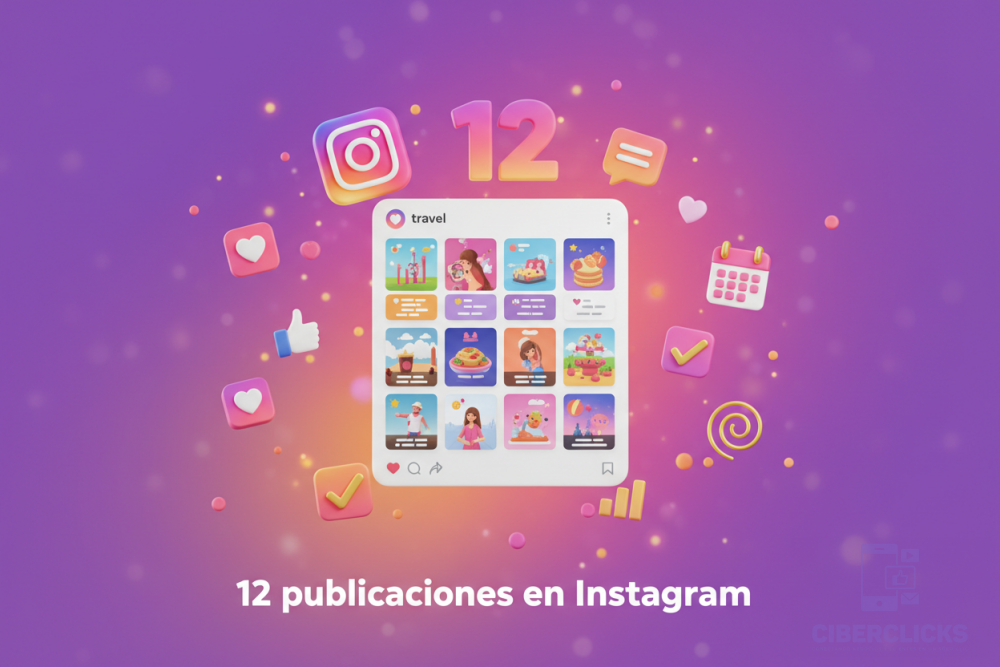 12 publicaciones en Instagram