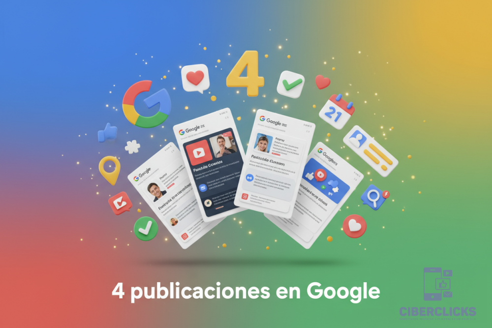 4 publicaciones en Google