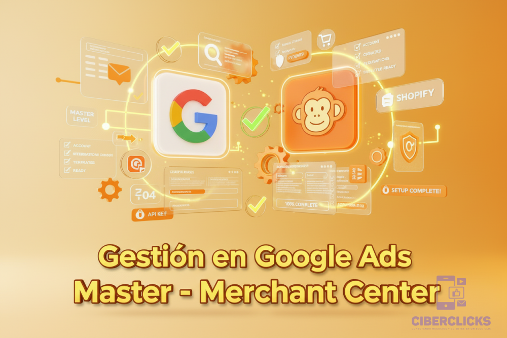 Gestión en Google Ads Master - Merchant Center