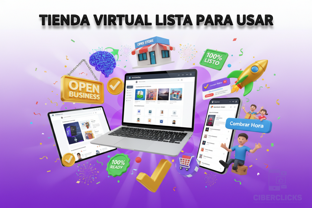 Tienda Virtual Lista para Usar Mejorada 8K