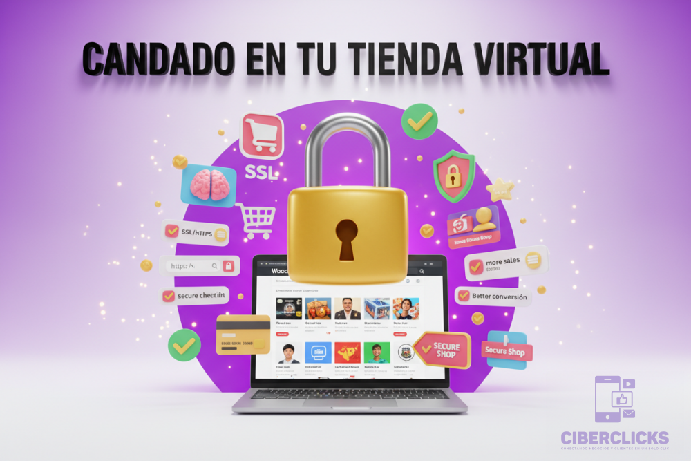Candado en tu Tienda Virtual 8K