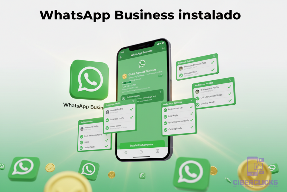 WhatsApp Business instalado