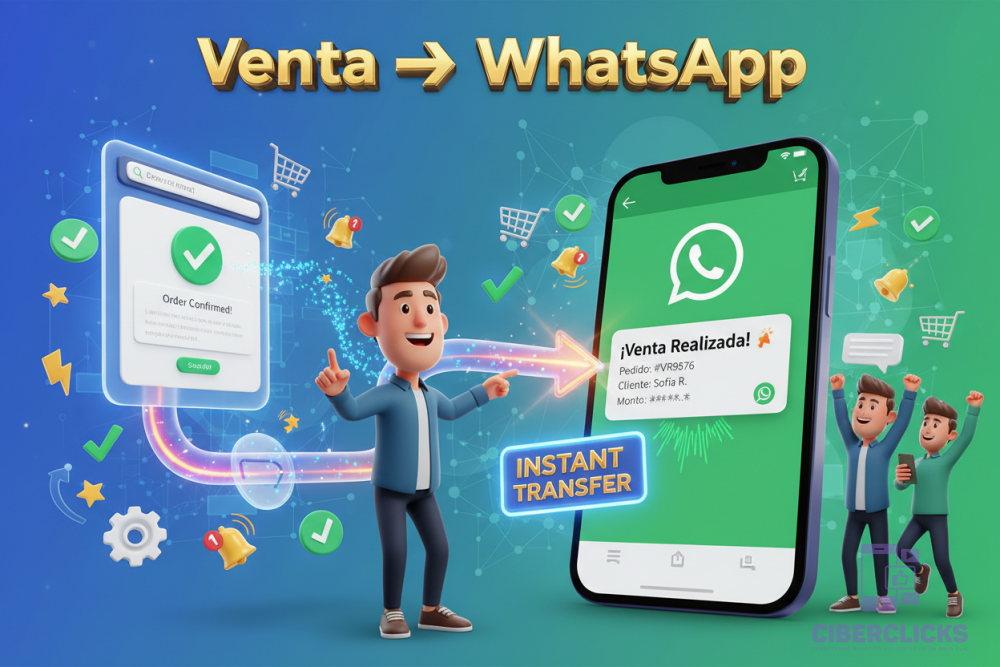Venta → WhatsApp