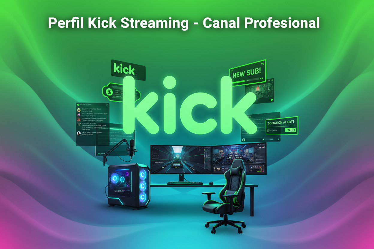 Configuración Profesional para Creadores de Contenido en Vivo - Kick