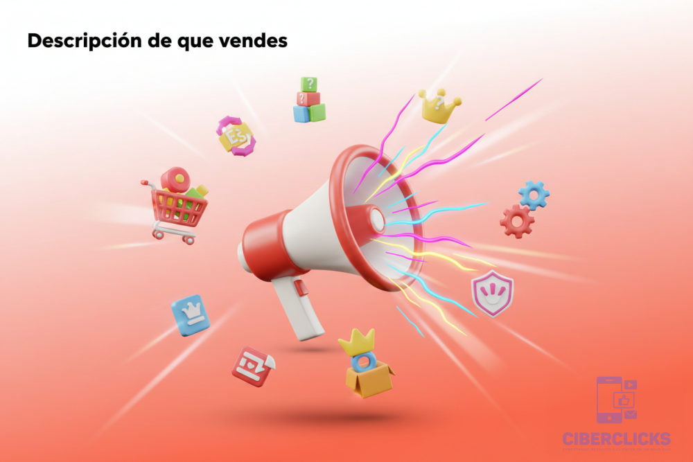 Descripción de que vendes